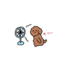 トイプードル ジャムスタンプ2（個別スタンプ：5）