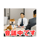 仕事好きな柴犬スタンプ（個別スタンプ：28）