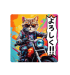 バイク大好き！ネコライダー第3弾！（個別スタンプ：2）