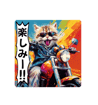 バイク大好き！ネコライダー第3弾！（個別スタンプ：10）