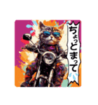 バイク大好き！ネコライダー第3弾！（個別スタンプ：15）