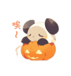 ワンワンパンダ の ハロウィン（個別スタンプ：17）