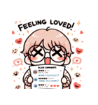 ブログ愛！「ブロガーくん」LINEスタンプ（個別スタンプ：8）