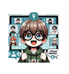 ブログ愛！「ブロガーくん」LINEスタンプ（個別スタンプ：12）