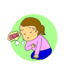 アロマかあさん（個別スタンプ：14）