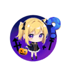 金髪ハロウィンむすめ（個別スタンプ：12）