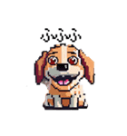 ドット絵の犬たち（個別スタンプ：29）