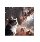 宇宙猫（Space Cat）（個別スタンプ：11）