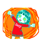 ざっしーちゃん（個別スタンプ：1）