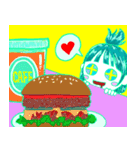 ざっしーちゃん（個別スタンプ：7）