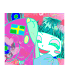 ざっしーちゃん（個別スタンプ：8）