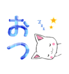 ちびにゃんズ1【でか文字】（個別スタンプ：5）