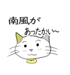 お天気伝える天気猫♪5（個別スタンプ：21）