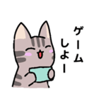 ゆるかわ☆ねこ(ゲーム日和)（個別スタンプ：3）