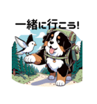 バーニーズと一緒に毎日を(jp)（個別スタンプ：22）