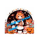 ハロウィーンの幽霊（個別スタンプ：12）