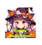 ハロウィーンの幽霊（個別スタンプ：16）