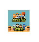 スプーキーな表情 - ハロウィンステッカー（個別スタンプ：8）
