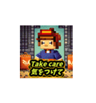 スプーキーな表情 - ハロウィンステッカー（個別スタンプ：9）