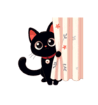 黒猫チョコくん（個別スタンプ：30）