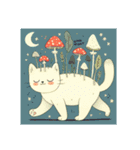 きのこねこ_mushroom cat（個別スタンプ：18）