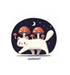 きのこねこ_mushroom cat（個別スタンプ：19）