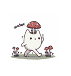 きのこねこ_mushroom cat（個別スタンプ：23）