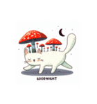 きのこねこ_mushroom cat（個別スタンプ：24）