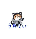 新登場！冬服の猫達LINEスタンプ！（個別スタンプ：16）