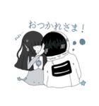 金星人ちゃんと宇宙飛行士くん2（個別スタンプ：14）