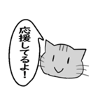 ひと言伝えるふきだしネコ 3（個別スタンプ：3）