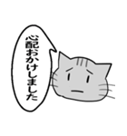 ひと言伝えるふきだしネコ4（個別スタンプ：12）