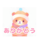 幻想的なクマさん＊冬スタンプ（個別スタンプ：24）