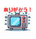 カラフルなテレビ（個別スタンプ：23）