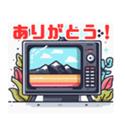 カラフルなテレビ（個別スタンプ：27）