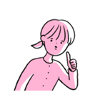 時には陰りの日。（個別スタンプ：2）