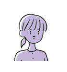 時には陰りの日。（個別スタンプ：8）