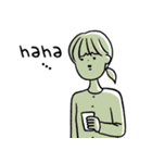 時には陰りの日。（個別スタンプ：9）