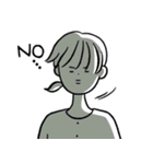 時には陰りの日。（個別スタンプ：10）