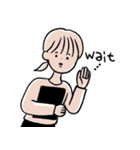 時には陰りの日。（個別スタンプ：18）