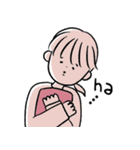 時には陰りの日。（個別スタンプ：20）