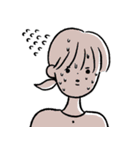 時には陰りの日。（個別スタンプ：29）