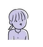 時には陰りの日。（個別スタンプ：30）