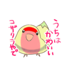 コザクラインコ大阪弁（個別スタンプ：4）