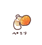 生きる目キノコ（個別スタンプ：12）