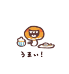 生きる目キノコ（個別スタンプ：15）
