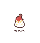 生きる目キノコ（個別スタンプ：20）