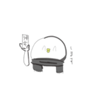 ひよコゲ顔面 スタンプ〜（個別スタンプ：9）
