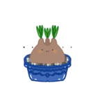 トライテールな多肉植物。（個別スタンプ：20）