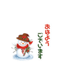 クリスマス・スノーマン・フレンズ（個別スタンプ：40）